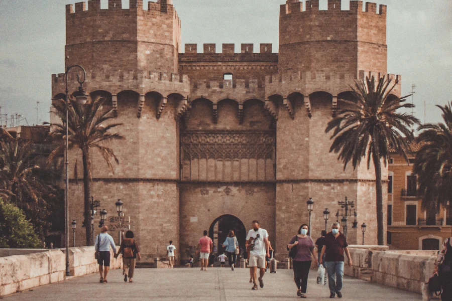 Les tours de Serranos, ancienne porte de la ville