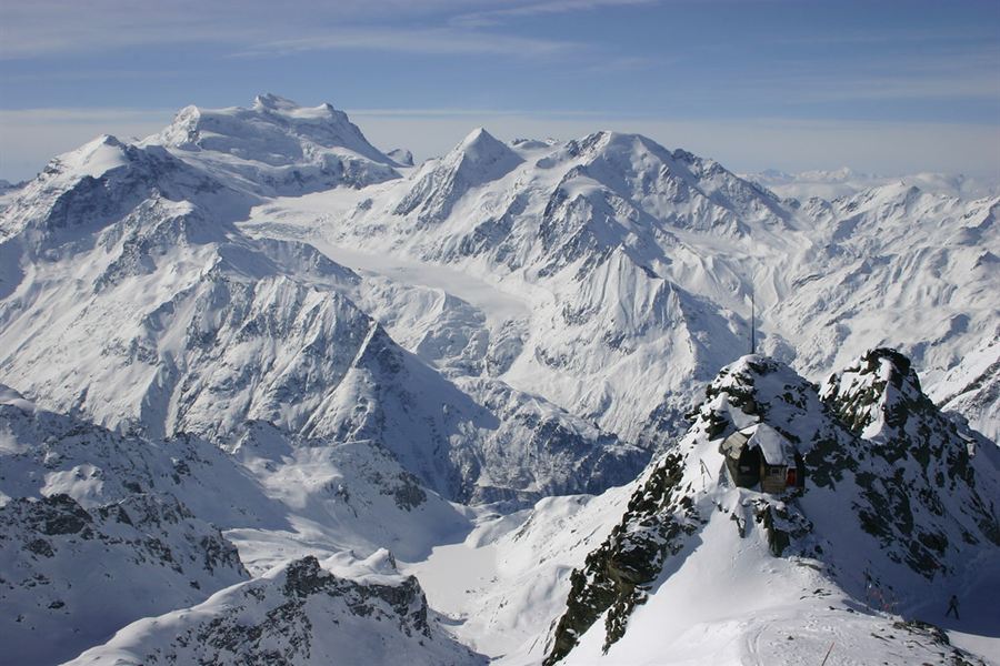 Le Grand Combin vu du Mont-Fort