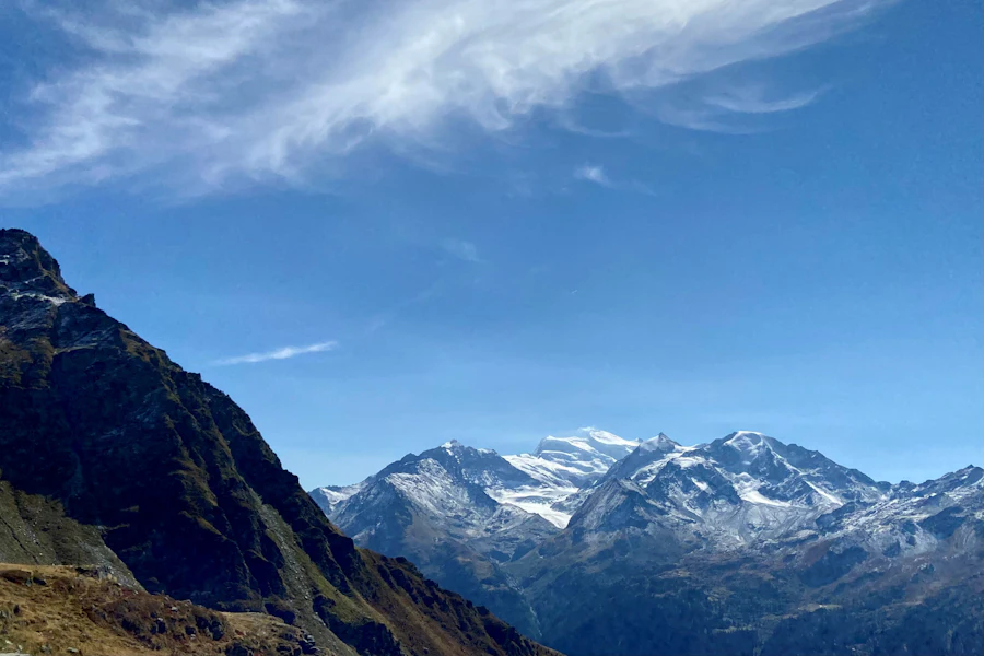 Les montagnes du val de Bagnes