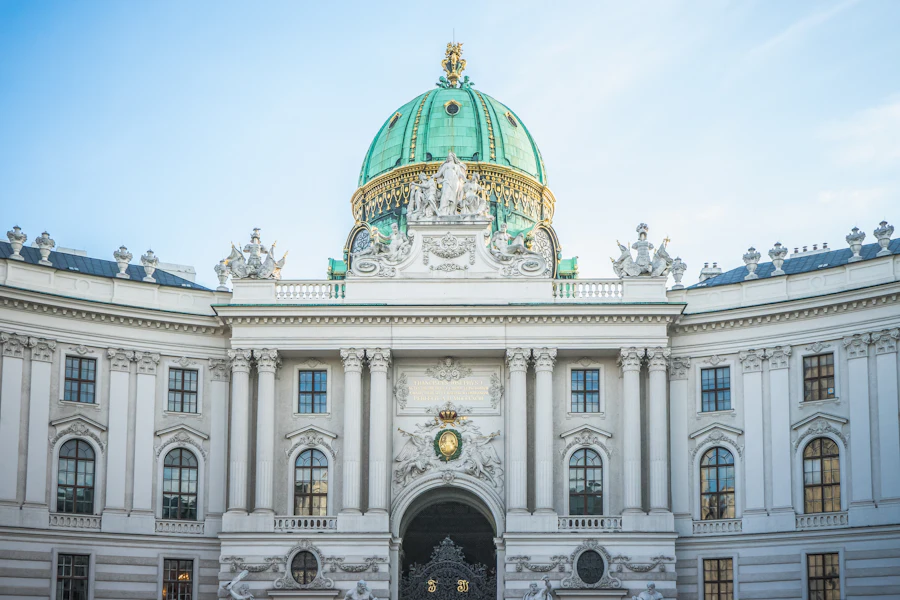 Une aile du palais impérial de la Hofburg